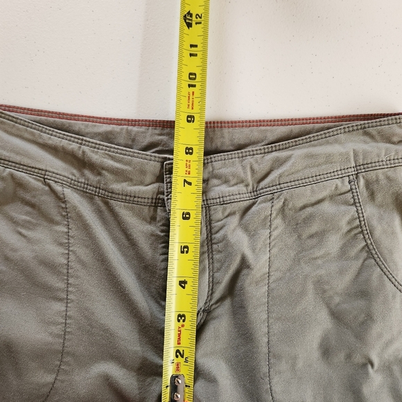 The North Face Gray Capri Cropped Pants Hiking Summer Outdoors Womens size 6 - Picture 11 of 11